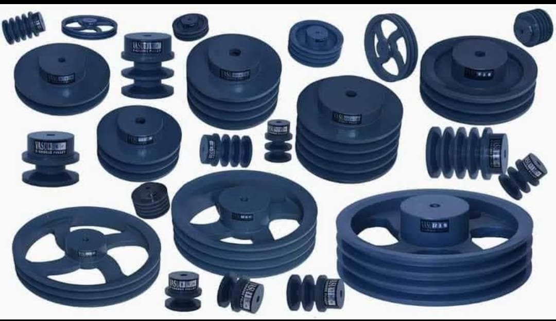 High precision industrial A,B,C,D, belt pulleys for power transmission